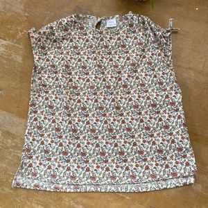 Zara floral top 13-14 Girls New without tags.